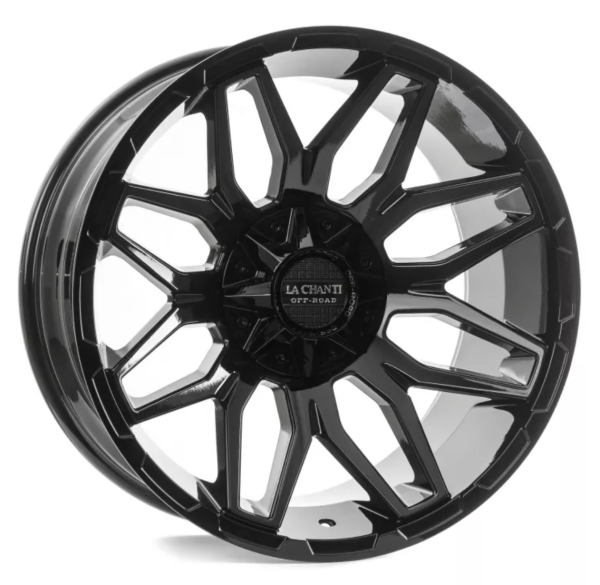 La Chanti LC-OF4 Glanzschwarz 20x10 6x5.3/6x5.5